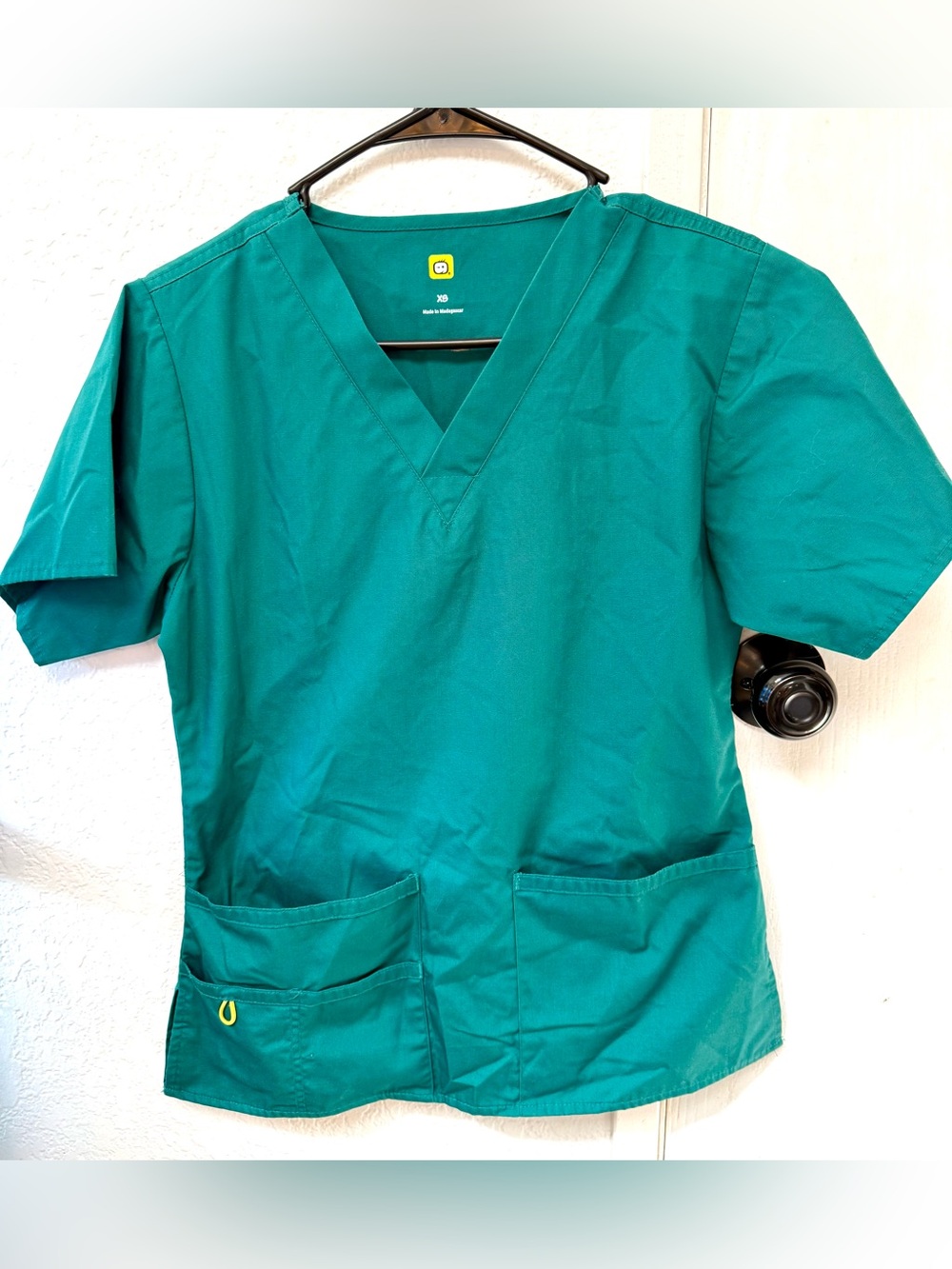 Wink Teal V-Neck Medical Scrub Top